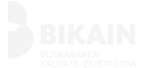 Bikain ziurtagiria logoa